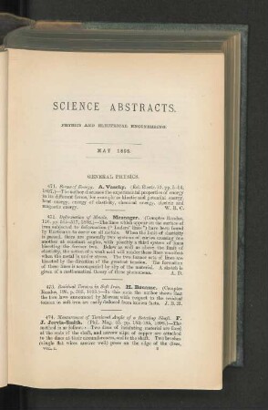 General Physics.