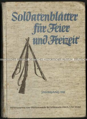 Nationalsozialistische Soldatenzeitschrift. 3. Jahrgang 1942