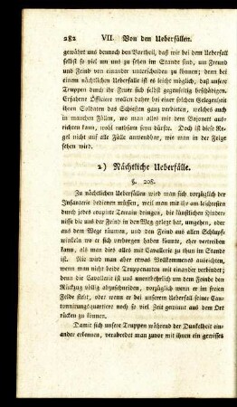 2) Nächtliche Ueberfälle