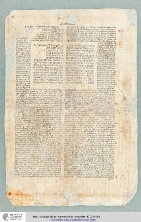 Beda Venerabilis: De ratione temporum : Fragment