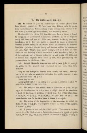 V. On verbs