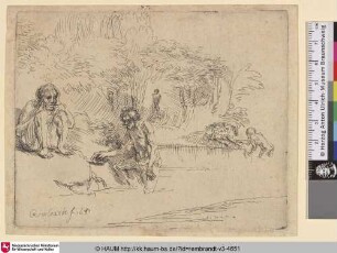 [Die Badenden; The Bathers; Les baigneurs]