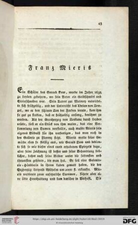 Franz Mieris