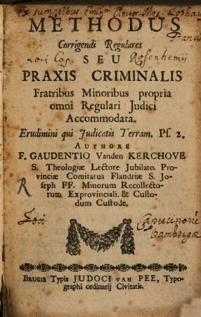 Methodus corrigendi Regulares