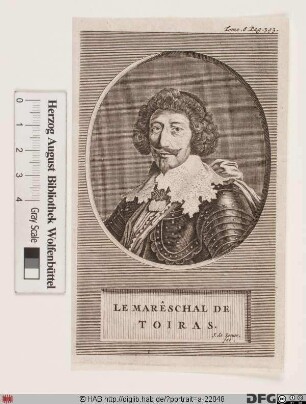 Bildnis Jean du Caylar de Saint-Bonnet, marquis de Toiras