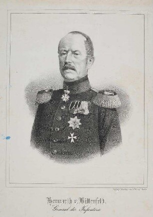 Bildnis von Eberhard Herwarth von Bittenfeld (1796-1884)