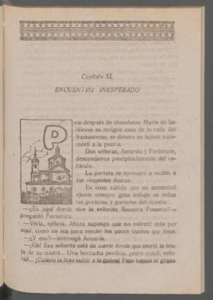 Capítulo XL - Encuentro inesperado