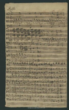 Recit[ativo]: So sei getrost in Gott gelassenes Herze