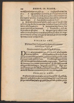 Psalmus LXXI. - Psalmus LXXX.