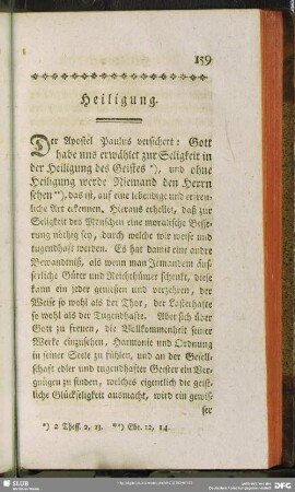 Heiligung
