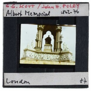 London, Kensington Gardens, Albert Memorial,London, Armstead, Parnassus-Fries am Albert Memorial