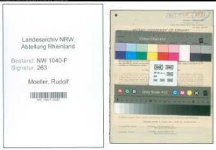 Entnazifizierung Rudolf Moeller , geb. 02.06.1907 (Zollbeamter)