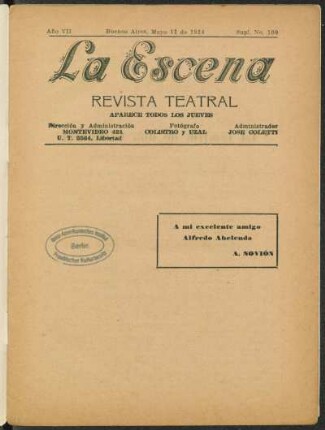 La familia de don Giacumín : sainete en un cuadro