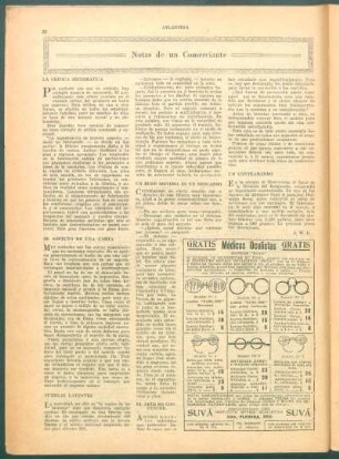 Notas de un comerciante