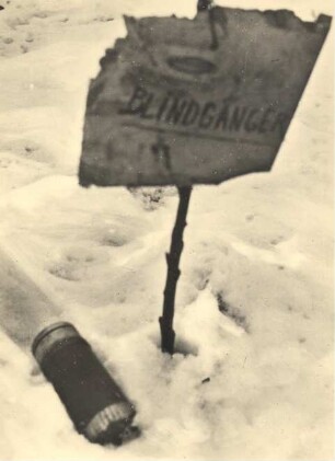 Ein Großteil der russ[ischen] Granaten waren Blindgänger.