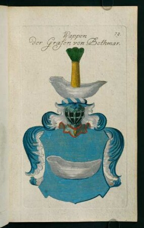 78r-78v, 78. Wappen der Grafen von Bothmar
