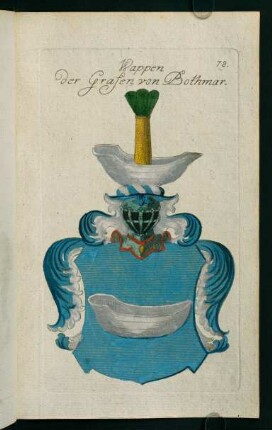 78r-78v, 78. Wappen der Grafen von Bothmar