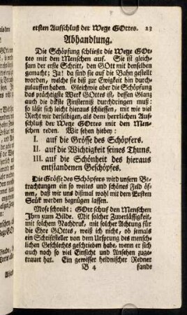 23-45, Abhandlung