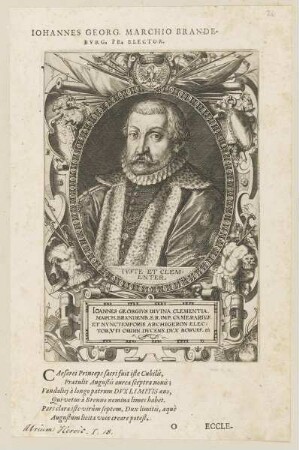 Bildnis des Ioannes Georgivs, March. Brandenb. Elector