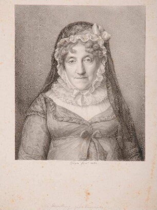 Bildnis von Johanna Margarethe Sieveking (1760-1832)