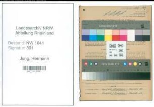 Entnazifizierung Hermann Jung , geb. 02.06.1896 (Betriebsleiter)