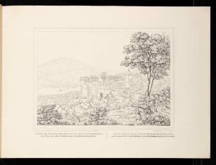 Heidelberg, Schloss und Stadt von Südwesten