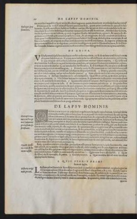 De Lapsu Hominis.