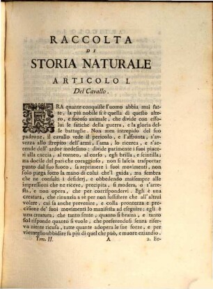 Raccolta Di Storia Naturale, 2