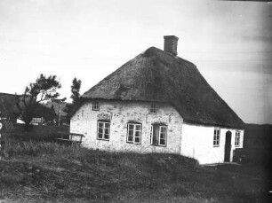 Friesenhaus : Ein Haus nach traditioneller friesischer Bauart.