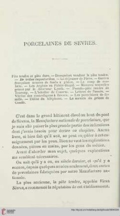 Porcelaines de Sèvres