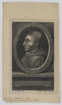 Bildnis des Franciscus Ximenes de Cisneros