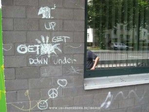 GET UP GET DOWN under | {PEACE}