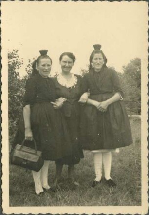 Portrait von drei Frauen
