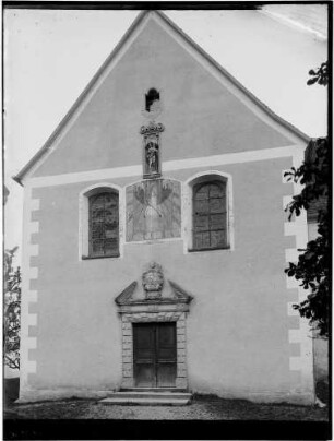 Baitenhausen Wallfahrtskapelle Sankt Maria zum Berg Karmel Eingangsportal