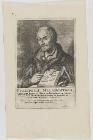 Bildnis des Philippus Melanchthon