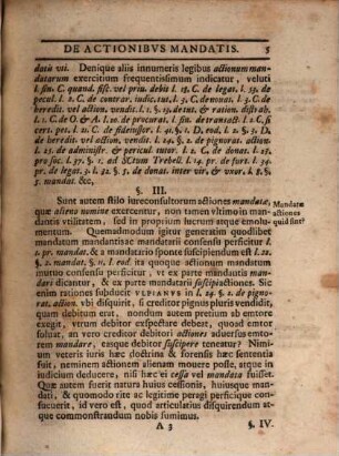 Dissertatio Ivridica De Actionibvs Mandatis