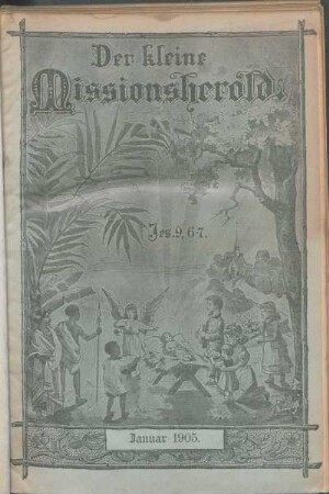 Nr. 1. Fünfter Jahrgang. Januar 1905.