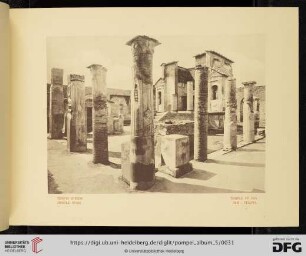 Tempio d'Iside - Temple d'Isis - Temple of Isis - Isis' Tempel