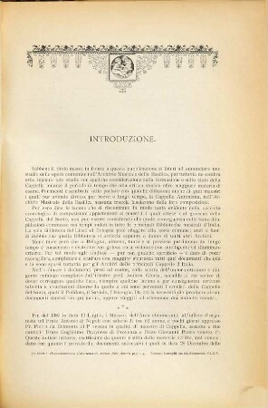 L' archivio musicale della Cappella Antoniana in Padova : illustrazione storico-critica con cinque eliotipie