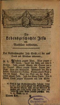 Das Neue Testament, 1