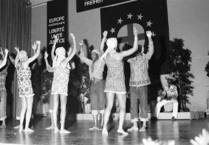 Freiburg: Stadthalle; Europafestival, Costa Rica-Gruppe