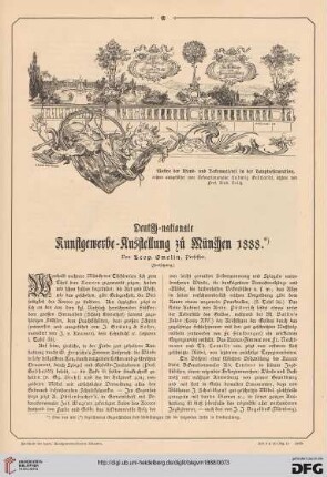 Deutsch-nationale Kunstgewerbe-Ausstellung zu München 1888, [10]