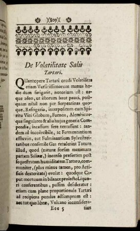 De Volatilitate Salis Tartari.