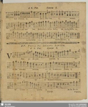 XV. Veni pater pauperum