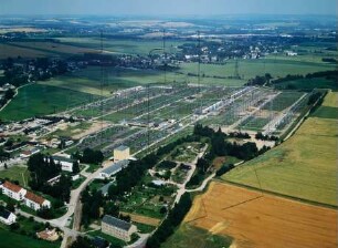 Umspannwerk in Chemnitz-Röhrsdorf : Blickrichtung Nordosten