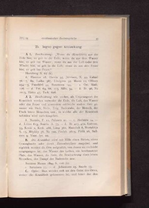 25. Segen gegen Ansteckung.
