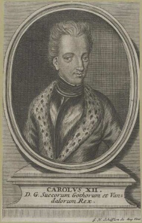Bildnis des Carolvs XII., König von Schweden