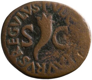 Münze, Quadrans, 9 v. Chr.