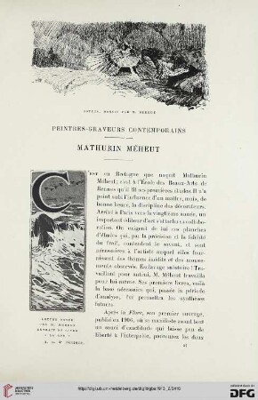 4. Pér. 10.1913: Mathurin Méheut : peintres-graveurs contemporains