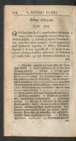 Bellum Achaicum. Cap. XVI